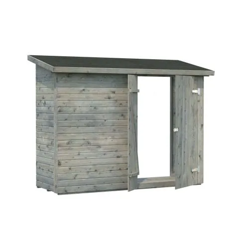 Leif Palmako Förråd 2,3 m²/inv. 2,2 m², grå impregnerad Populärt val